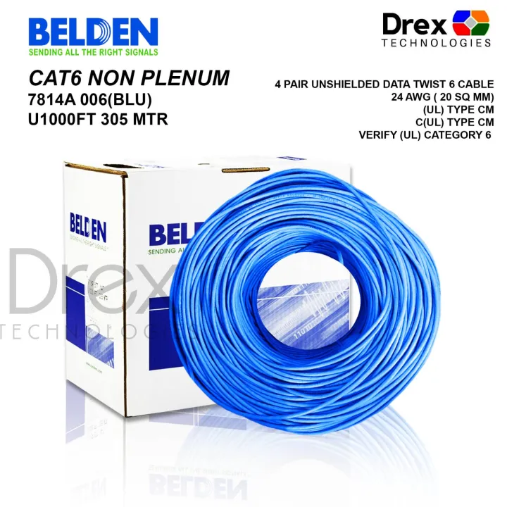 Belden Cat6 UTP Cable 305m